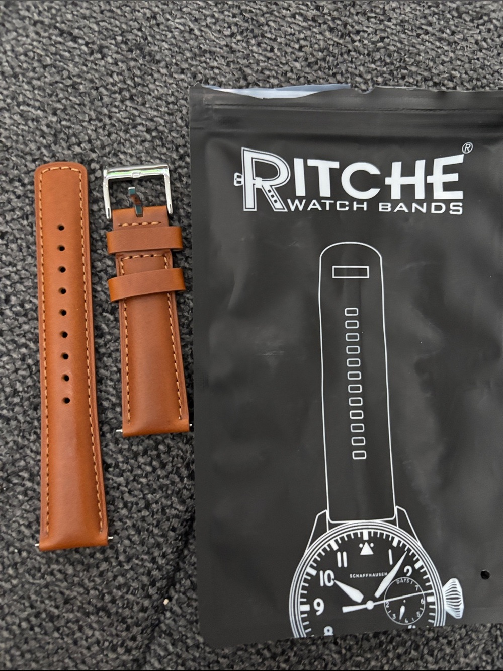 Ritche Leather watch band